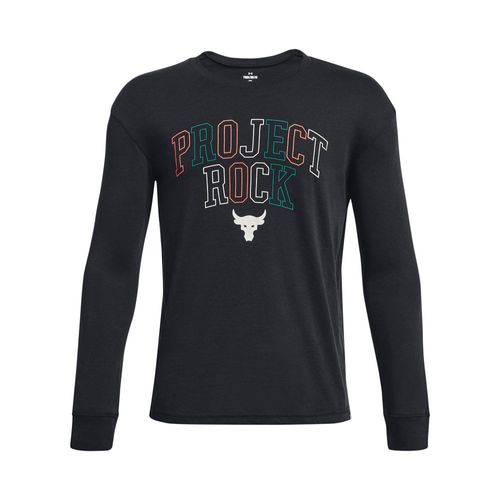 Camiseta de Manga Longa Infantil Under Armour Project Rock Multi Color LS