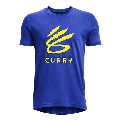 Camiseta de Treino Infantil Curry Lightning Logo