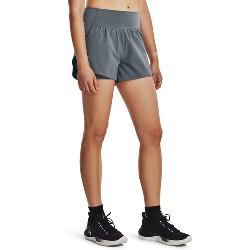 Shorts de Treino Feminino Under Armour Flex Woven 2 em 1