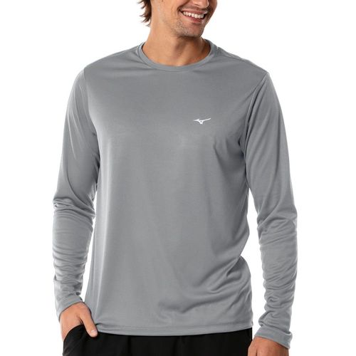 Camiseta Manga Longa de Treino Masculina Mizuno Energy