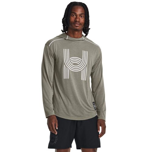 Camiseta Manga Longa de Treino Masculina Under Armour Run Everywhere