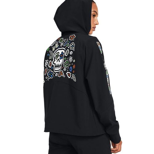 Jaqueta de Treino Feminina Under Armour Day Of The Dead Woven FZ