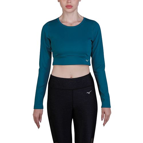 Camiseta Manga Longa de Corrida Feminina Mizuno Pro UV