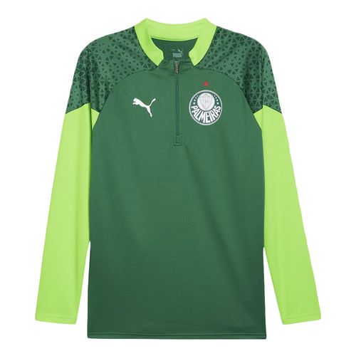 BLUSA DE TREINO PUMA PALMEIRAS 1/4 ZIP 2024 MASCULINA