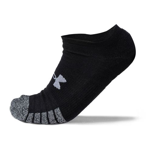 Meia Unissex Under Armour Heatgear Invisivel - Pacote com 3 pares