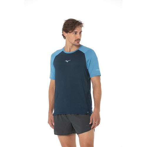 Camiseta de Corrida Masculino Mizuno High 2