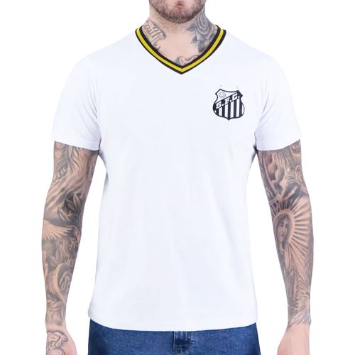 CAMISETA  BRAZILINE SANTOS CLUBE MASCULINA