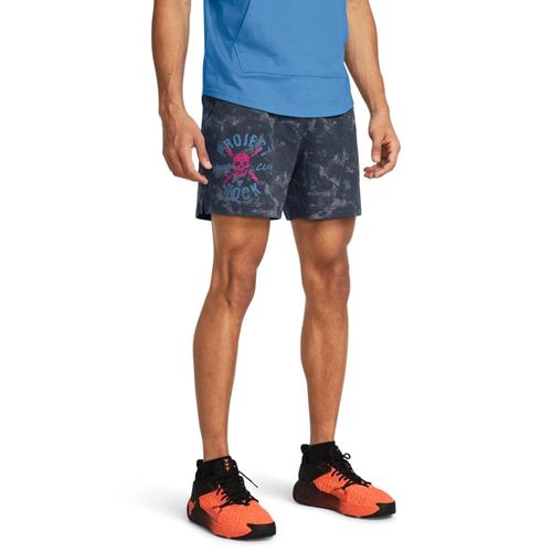 Shorts Masculino Under Armour Project Rock AOP Rival Terry