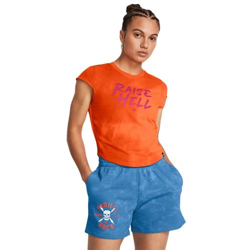 Cropped de Treino Feminino Under Armour Project Rock Underground