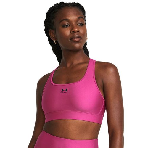 Top de Treino Feminino Under Armour Heat Gear Mid Padless