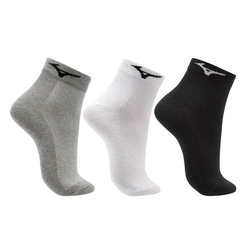 Meia Cano Curto Mizuno Basic - Pacote Com 3 Pares