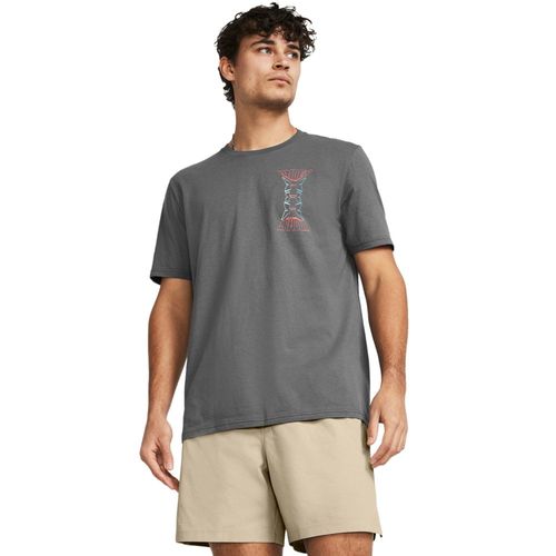 Camiseta Masculina Under Armour Dusk to Dawn Skull