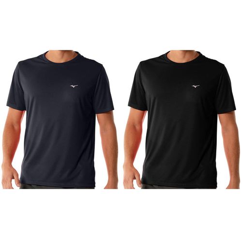 Kit 2 camisetas de treino Masculinas Mizuno Energy