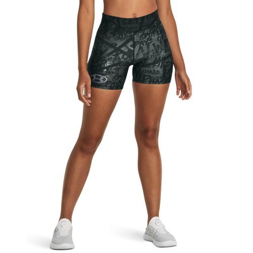 Shorts de Treino Feminino Under Armour HeatGear Message Middy