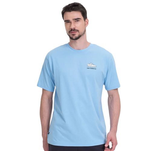 CAMISETA NEW BALANCE QT 550 EMBROIDERED MASCULINA