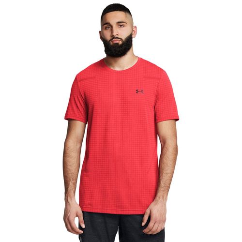 Camiseta de Treino Masculina Under Armour Seamless Grid