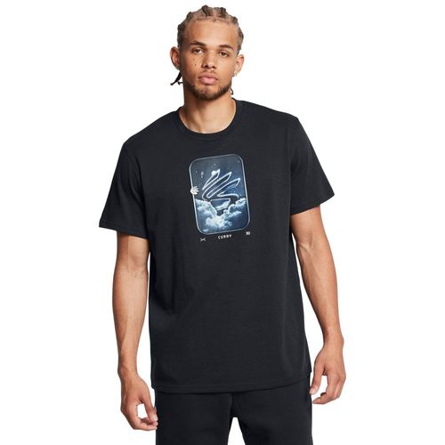 Camiseta de Basquete Masculina Under Armour Curry Hvyweight Trend
