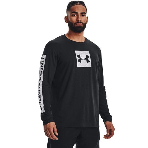 Camiseta Sportstyle Masculina Under Armour Camo Boxed Manga Longa