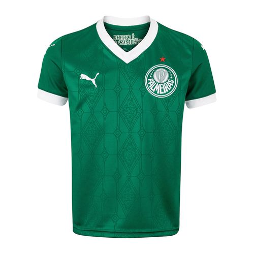 CAMISA PUMA PALMEIRAS I 2025 JUVENIL - TORCEDOR
