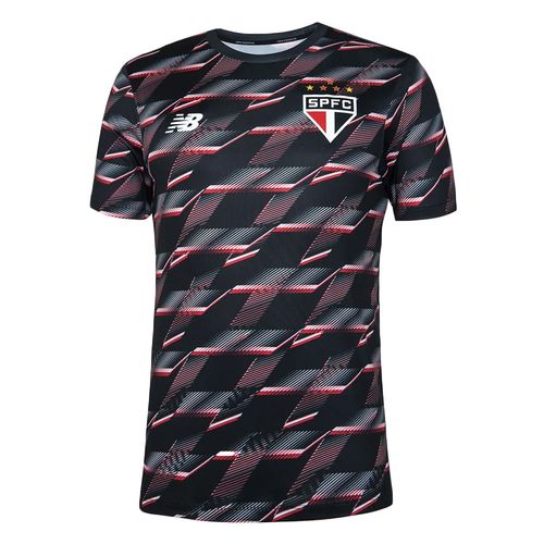 Camisa Pré-Jogo New Balance São Paulo 2024 Masculina