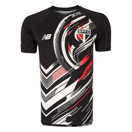 Camisa Pré-Jogo New Balance São Paulo F.C 2025 Masculina