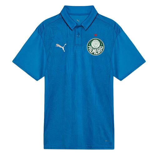 CAMISA POLO PUMA PALMEIRAS TREINO 2025 MASCULINA