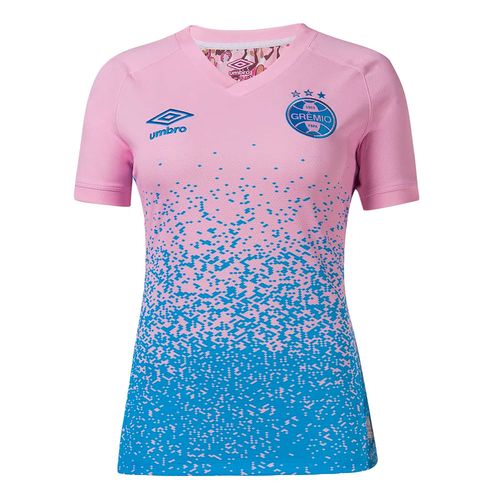 CAMISA UMBRO GRÊMIO OUTUBRO ROSA 2021 FEMININA