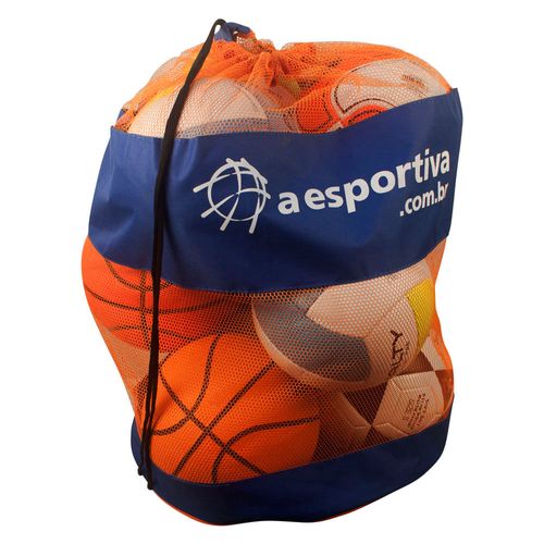 SACO DE BOLA A ESPORTIVA EM LONA COM ALÇA