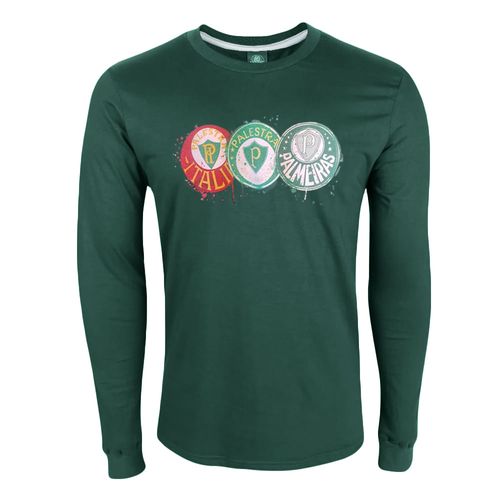 CAMISETA SURF CENTER PALMEIRAS ML EVOLUÇÃO MASCULINA