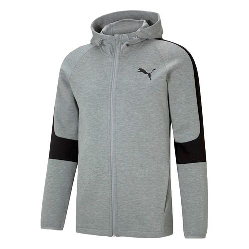 BLUSA DE MOLETOM PUMA EVOSTRIPE FULL-ZIP MASCULINA