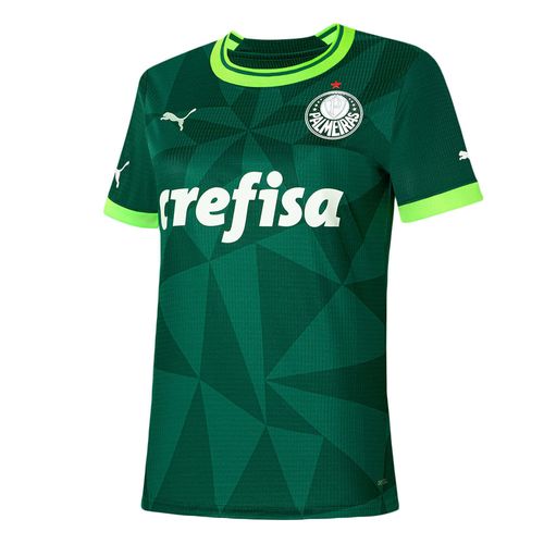 CAMISA PUMA PALMEIRAS I 2023 FEMININA - JOGADOR