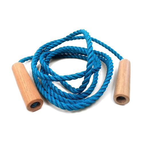 CORDA DE PULAR COM CABO 2,50M A ESPORTIVA NYLON