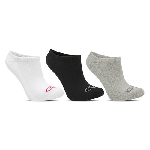 Meia Olympikus Cano Invisível  pacote c/ 3 pares Feminino